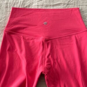 lululemon athletica Vibrant Pink women’s size 6 Leggings